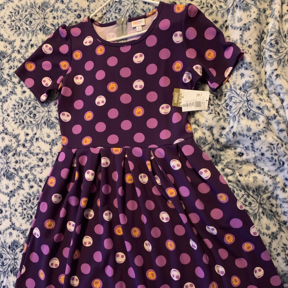 BNWT LuLaRoe Nightmare before Christmas Amelia XL